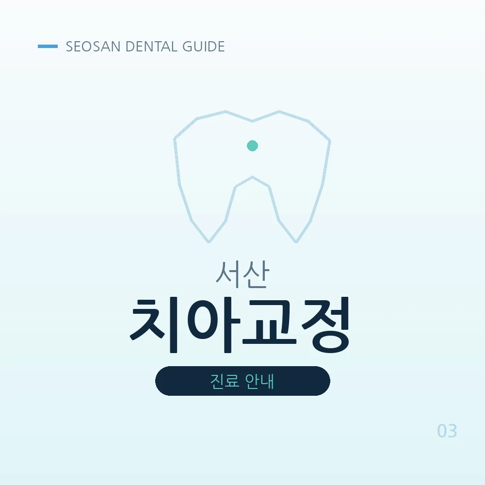 서산치아교정